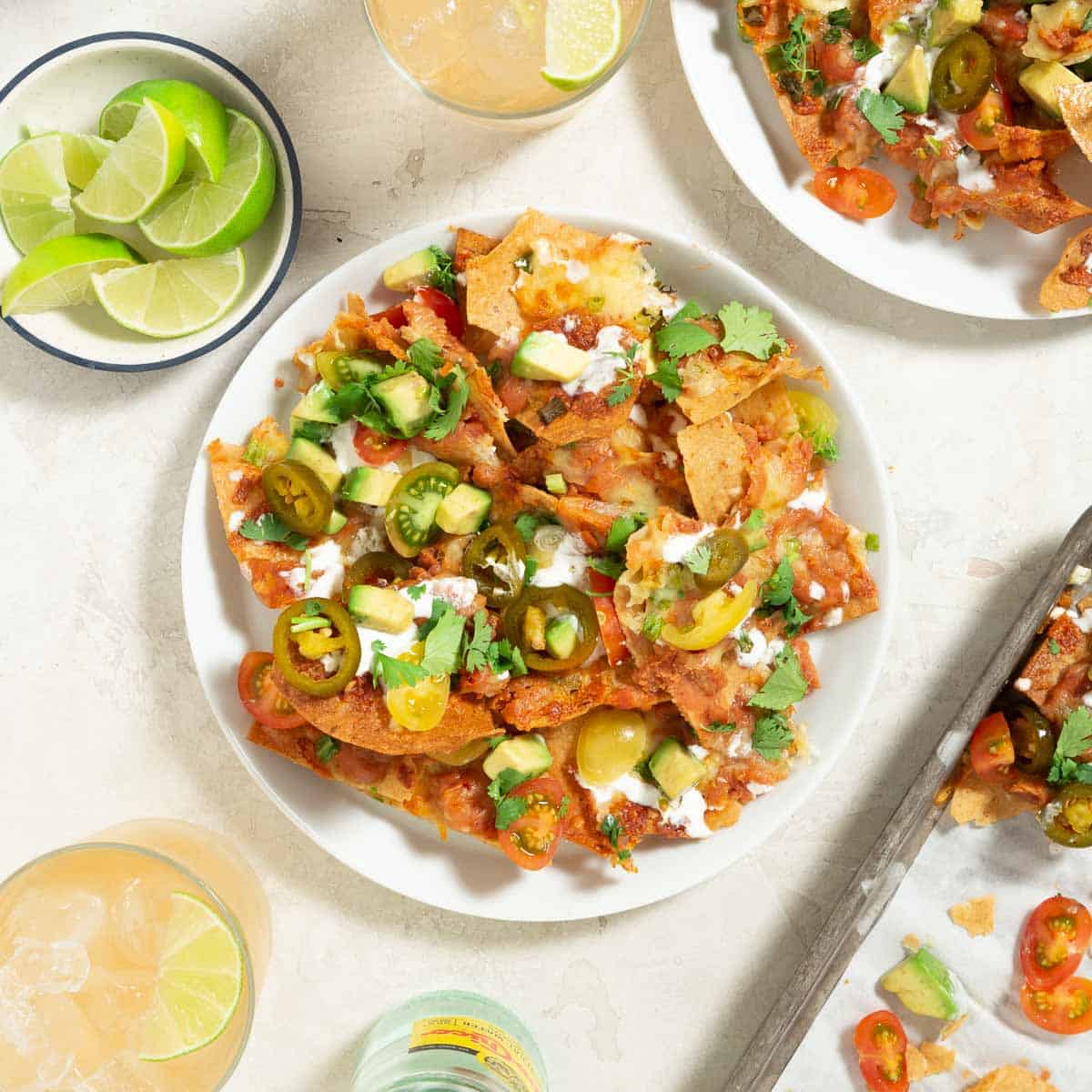 Nachos様 Vegetarian Nachos For Two - Cup of Zest