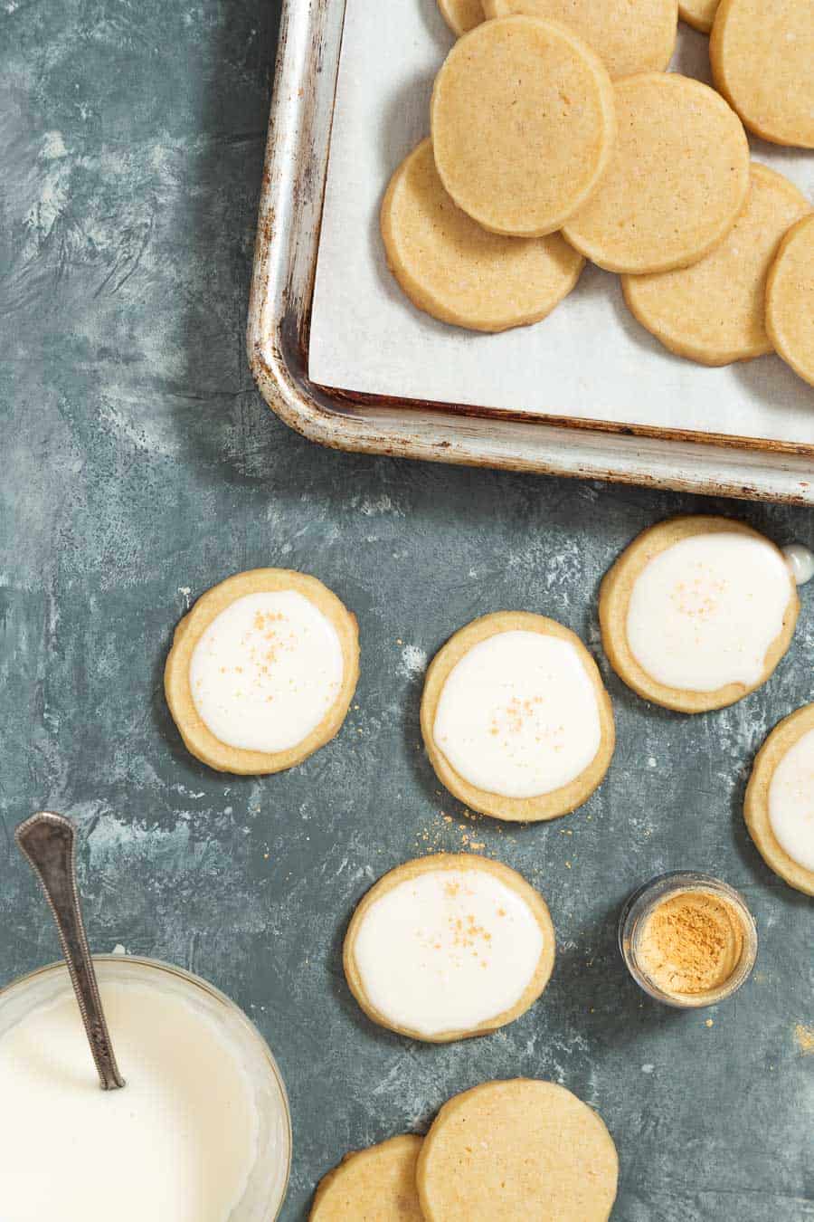 Eggnog Shortbread Cookies for the Holidays Cup of Zest