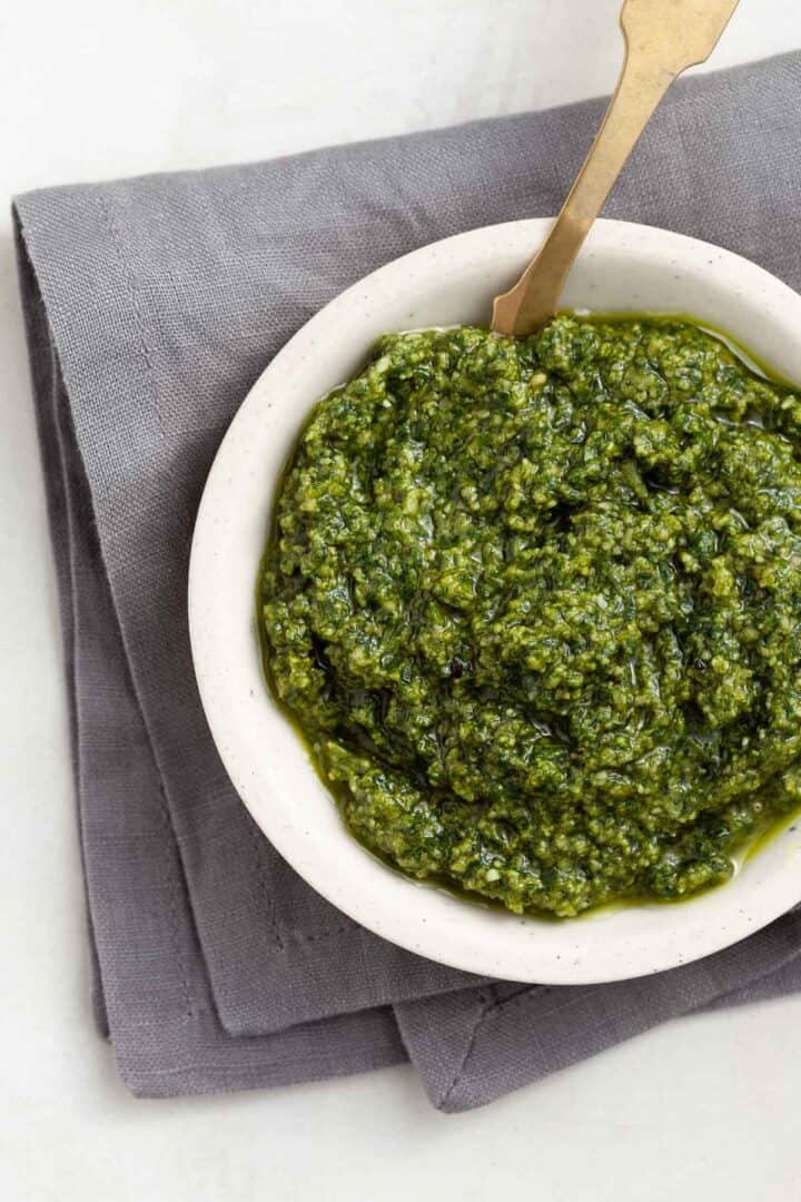 Homemade Basic Pesto - Easy Classic Recipe with Basil - Cup of Zest