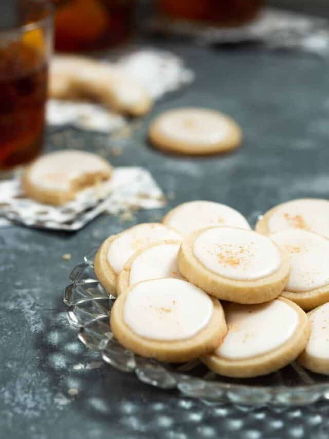 Eggnog Shortbread Cookies for the Holidays Cup of Zest