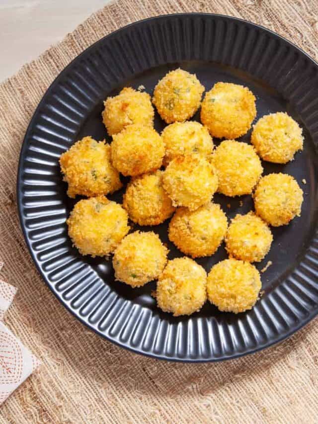 Baked Goat Cheese Balls Cup of Zest