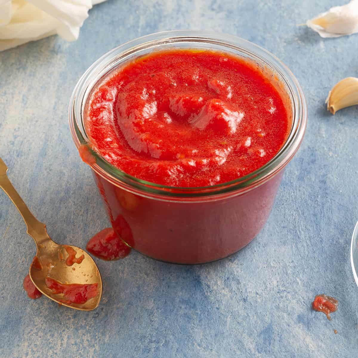 No Cook Pizza Sauce (with Crushed Tomatoes) Cup of Zest